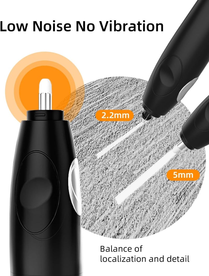 Zmol Battery Operated Eraser for Sketch/Drawing/Drawing/Graphite Pencil,Electric Eraser Kit for Artists - Image 4